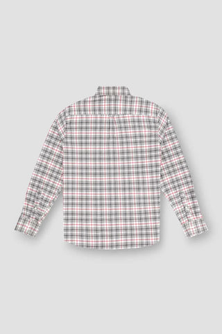 Check Button Down Shirt For Men - Check - MEME