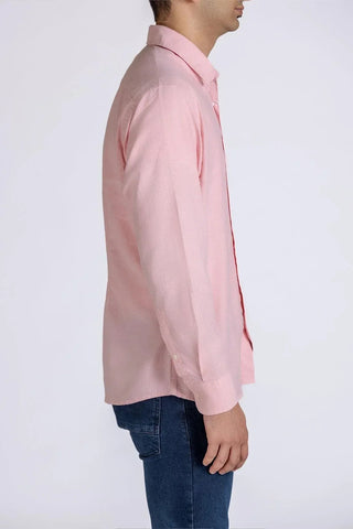 Solid Shirt For Men - Peach