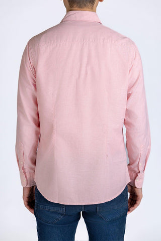 Solid Shirt For Men - Peach