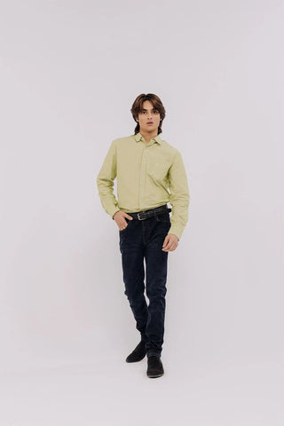 Solid Shirt For Men - Green