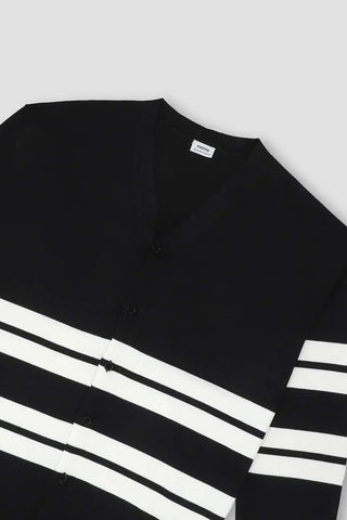 Striped Cardigan For Men
