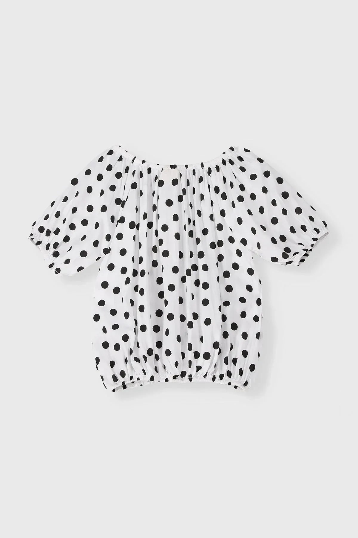 Polka Dot Dress For Baby Girl - White - MEME
