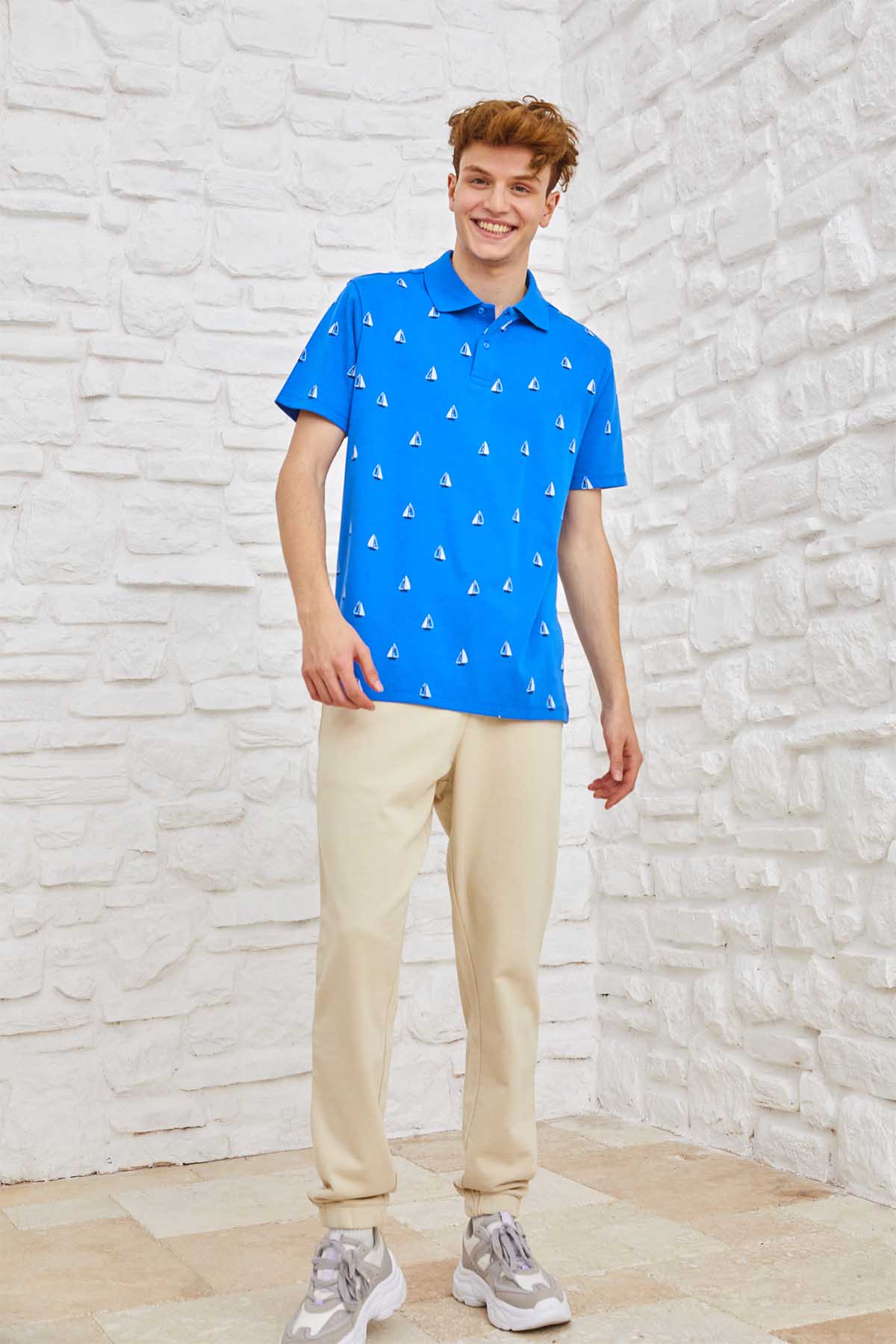 Polo Shirt half with Sleeves