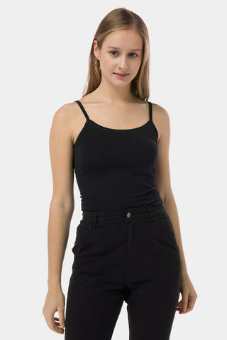 Solid Spaghetti Strap Top