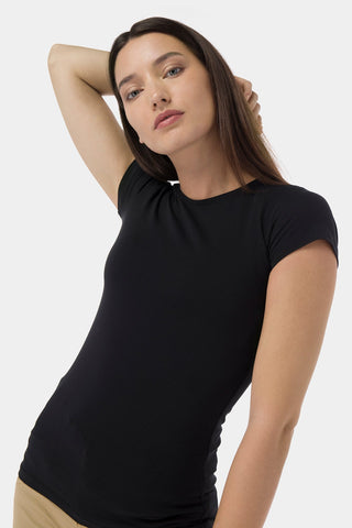 Half Sleeves Crew Neck T-Shirt
