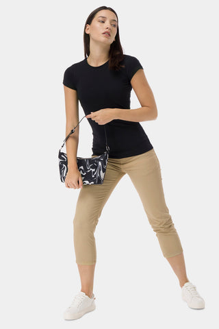 Half Sleeves Crew Neck T-Shirt