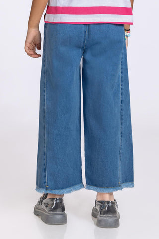 Girls Wide Leg Jeans