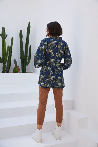 Oversized Printed Dress