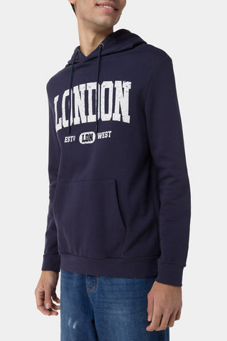 Printed Pullover Hoodie