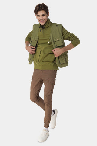 Cargo Pocket Sweatshirt