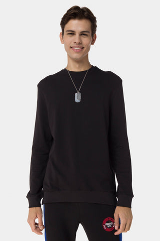 Side Zip Casual Sweatshirt