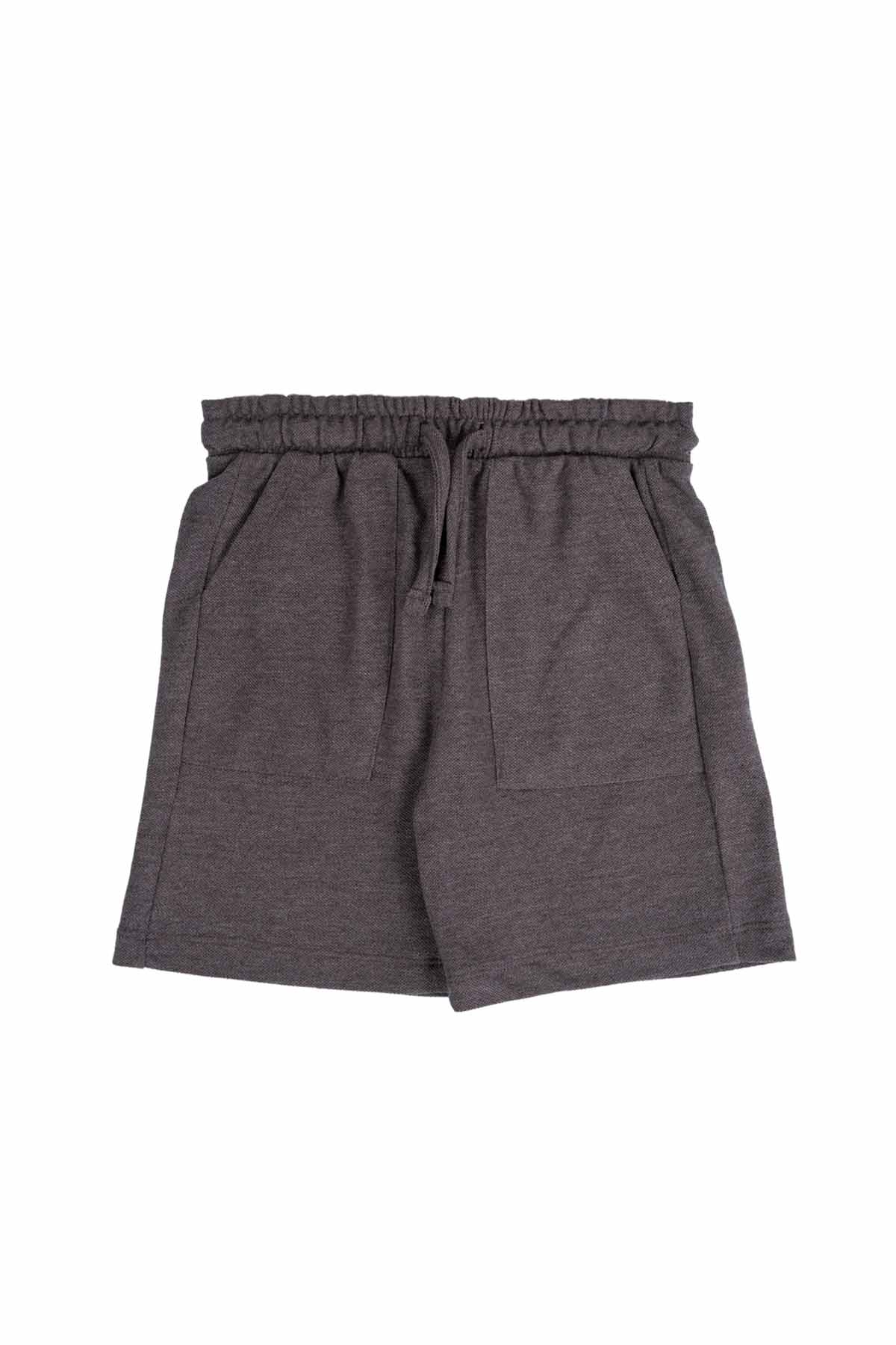 Boys Solid Casual Shorts