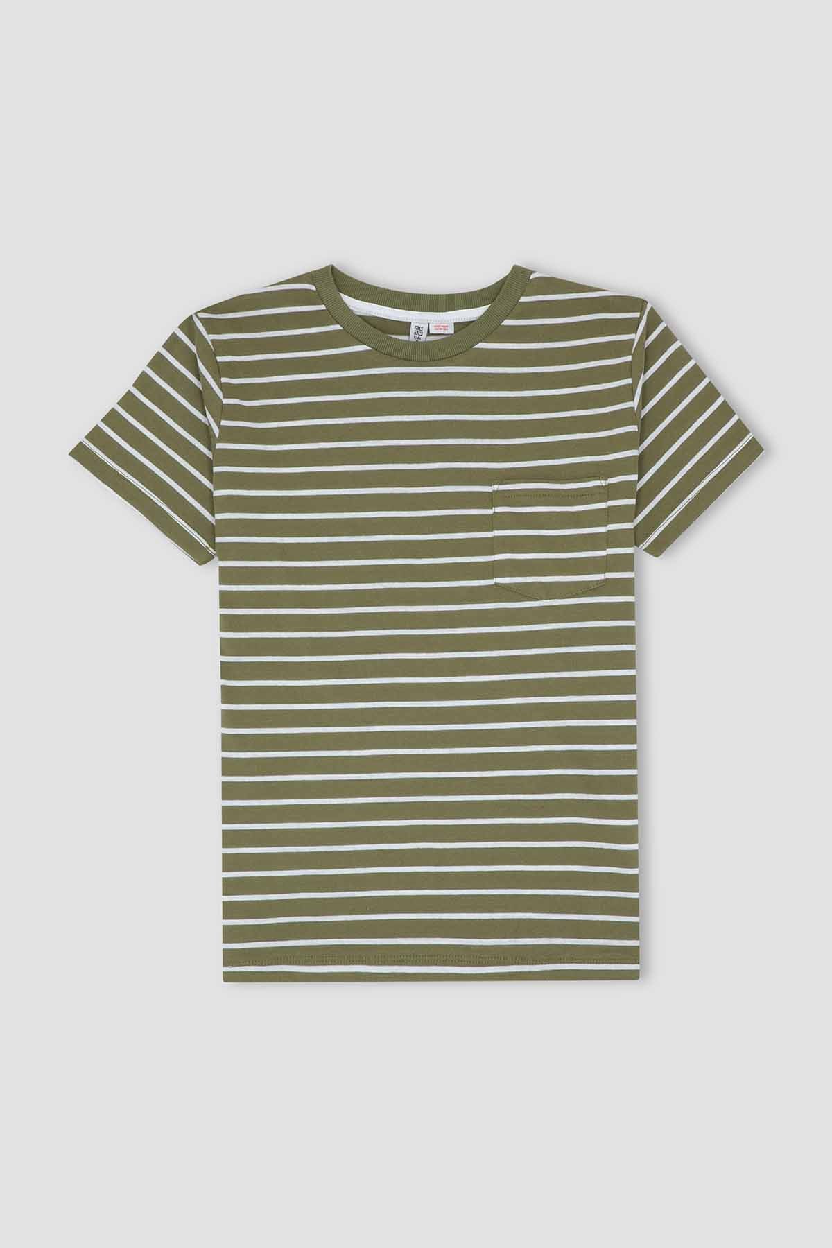 Striped Crew Neck