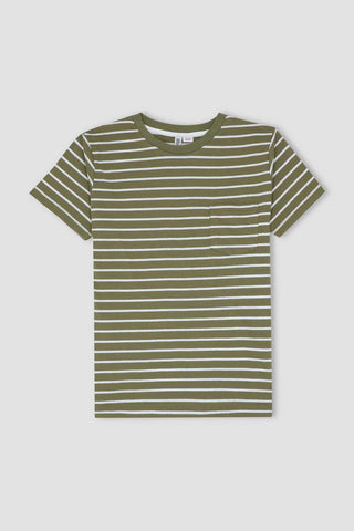 Striped Crew Neck