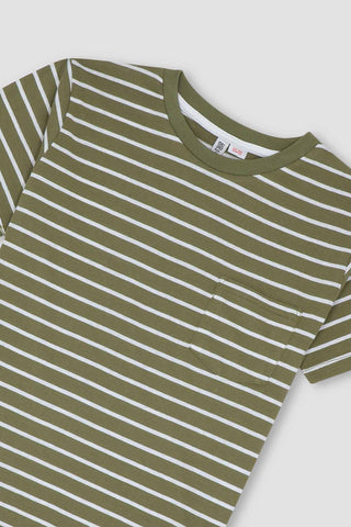 Striped Crew Neck
