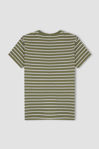 Striped Crew Neck