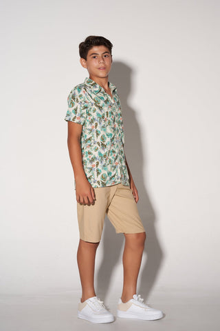 Safari Leave Button Down Shirt