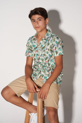 Safari Leave Button Down Shirt