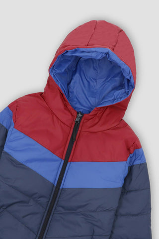 Colorblock Quilted Jacket