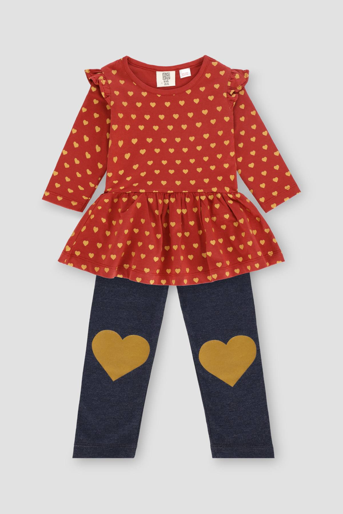 Peplum Top With Leggings