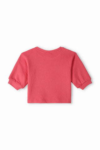Floral Typography Sweatshirt
