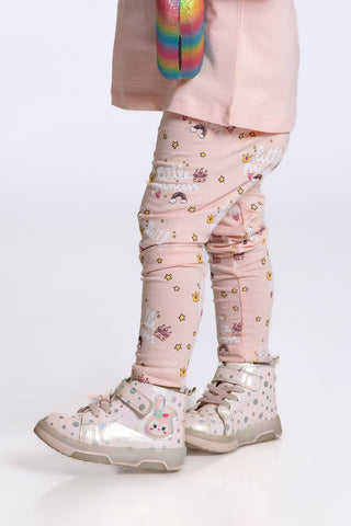 Girls Printed Leggings