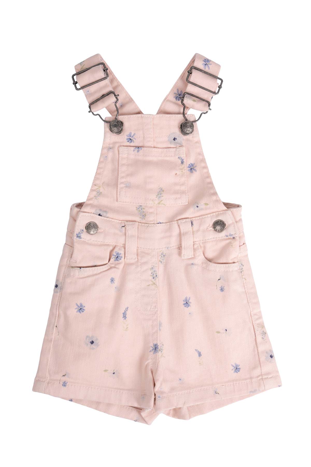 Floral Dungaree Playsuit