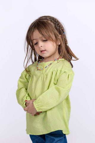 Girls Solid Dress