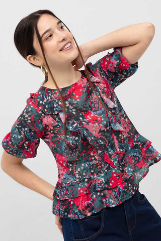 Ruffled Blouse