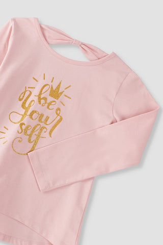 Sparkling Typography T-Shirt