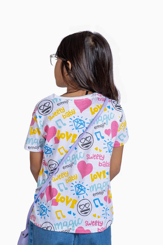 Girls Emoji Tee