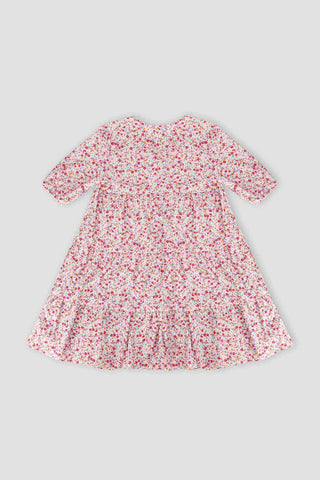 Printed Tiered Dress