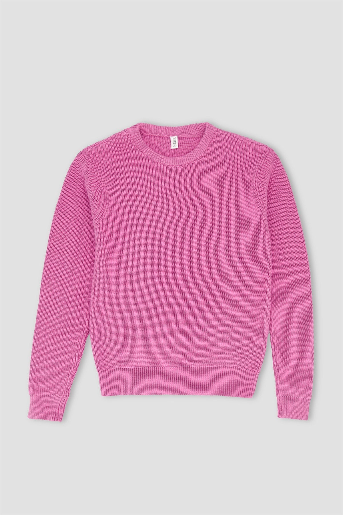Girl's Solid Pullover Sweater