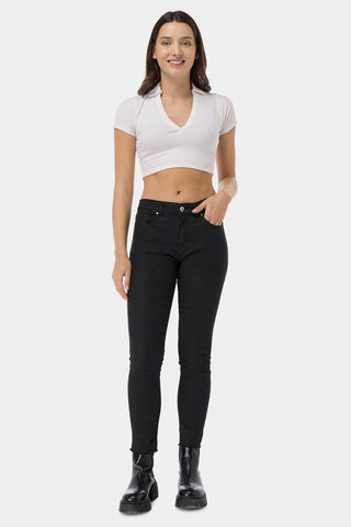 Mid-Rise Skinny Jeans