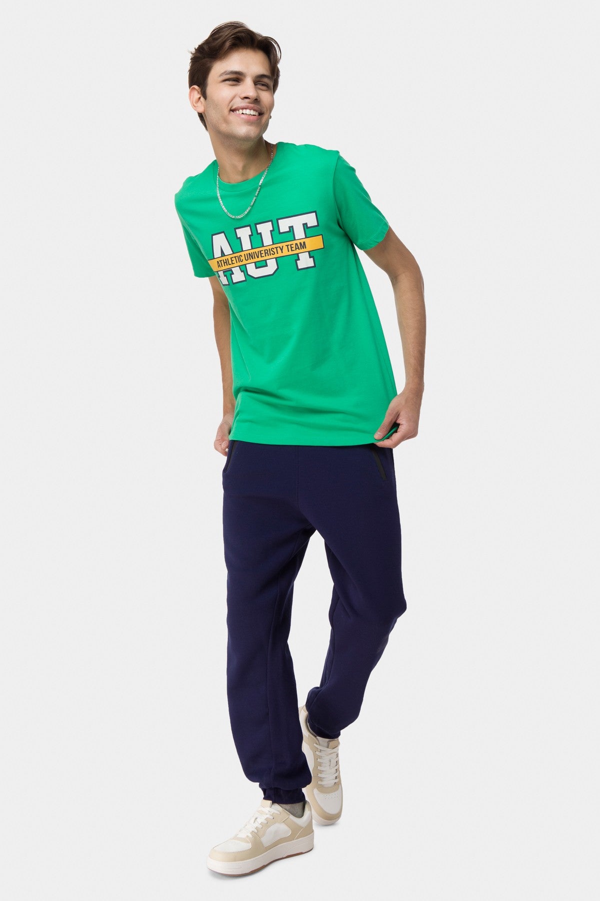 Solid Casual Joggers