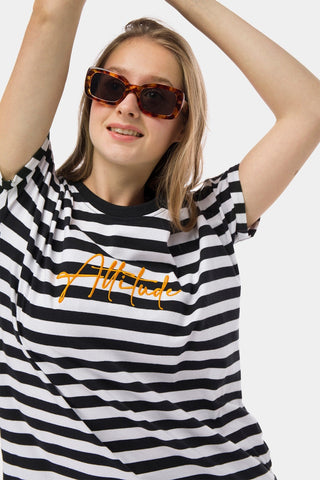 Oversized Striped T-Shirt