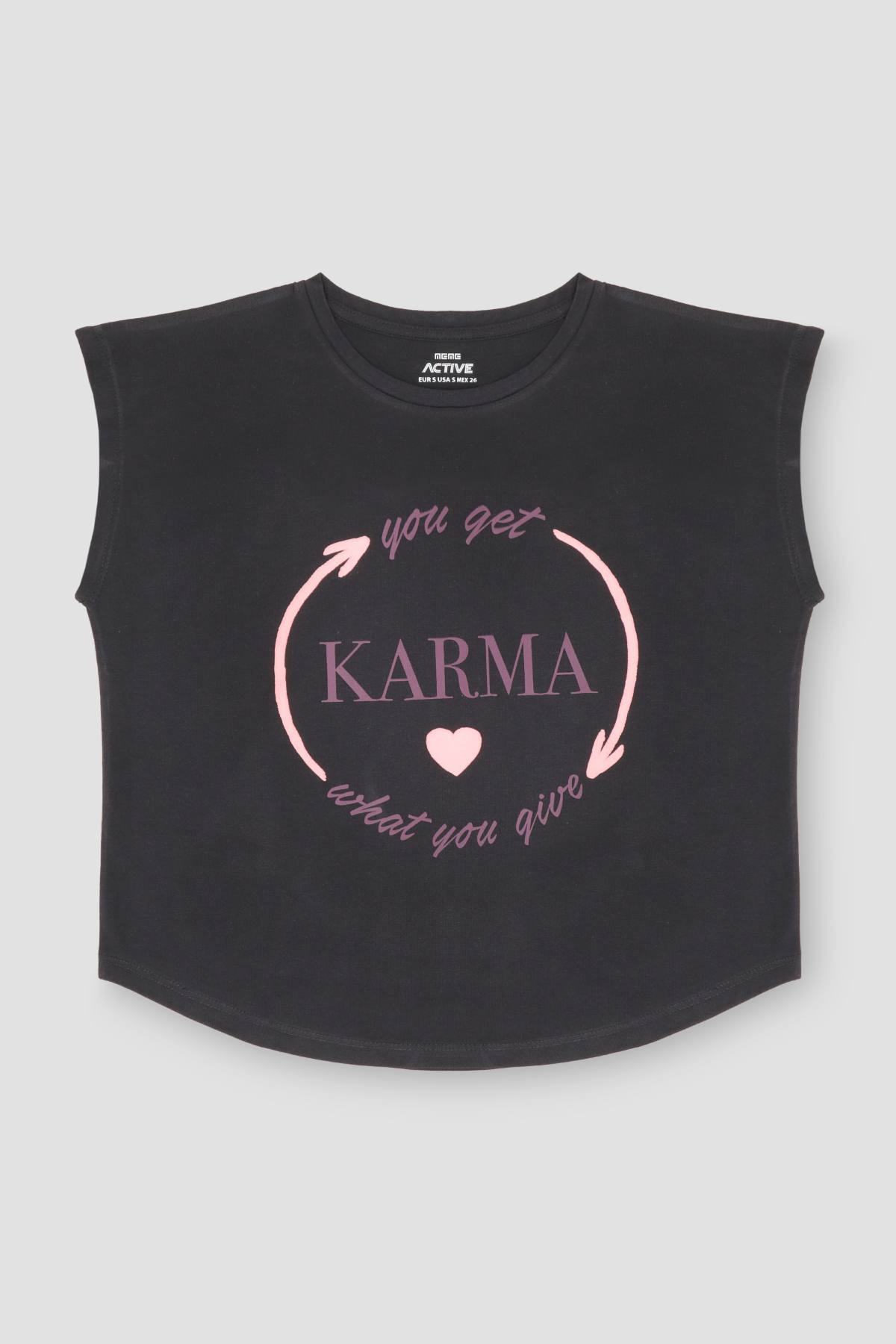 Typography Yoga Top