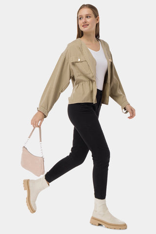 Peplum Shacket