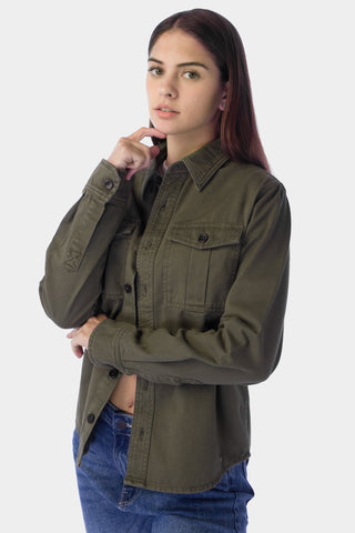 Full Sleeves Women Shacket