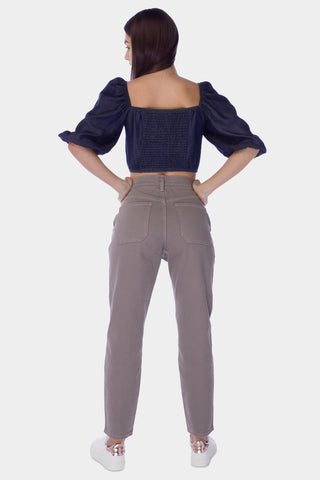 Slouchy Denim Trouser