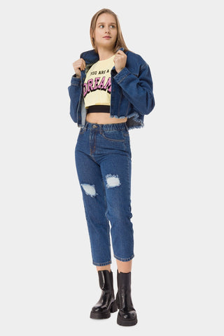 Casual Crop T-Shirt