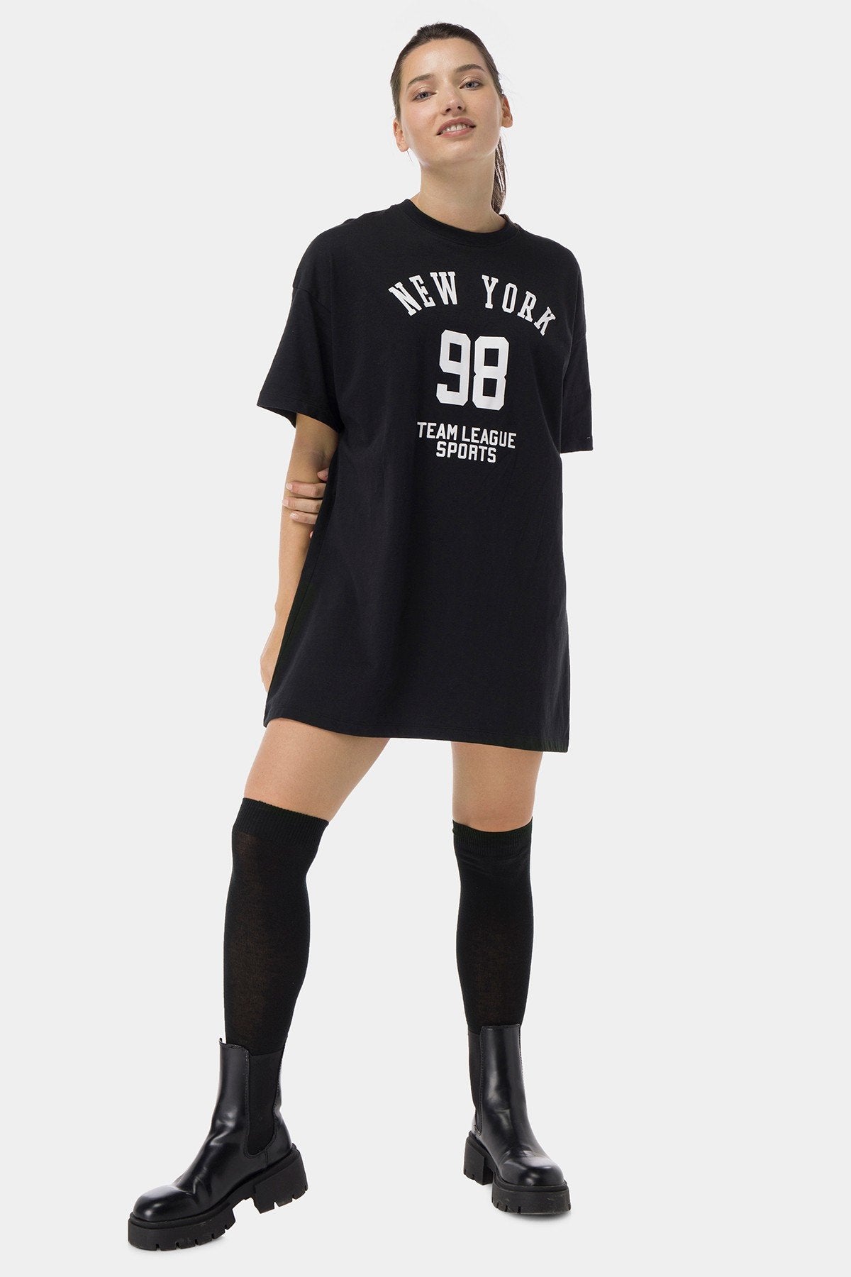 Oversized T-Shirt Dress
