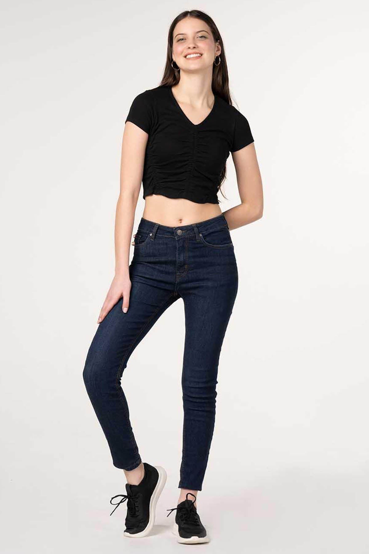 Gathered Crop Top