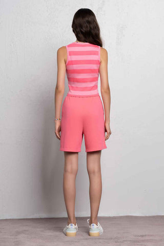 Sleeveless Stripe Top