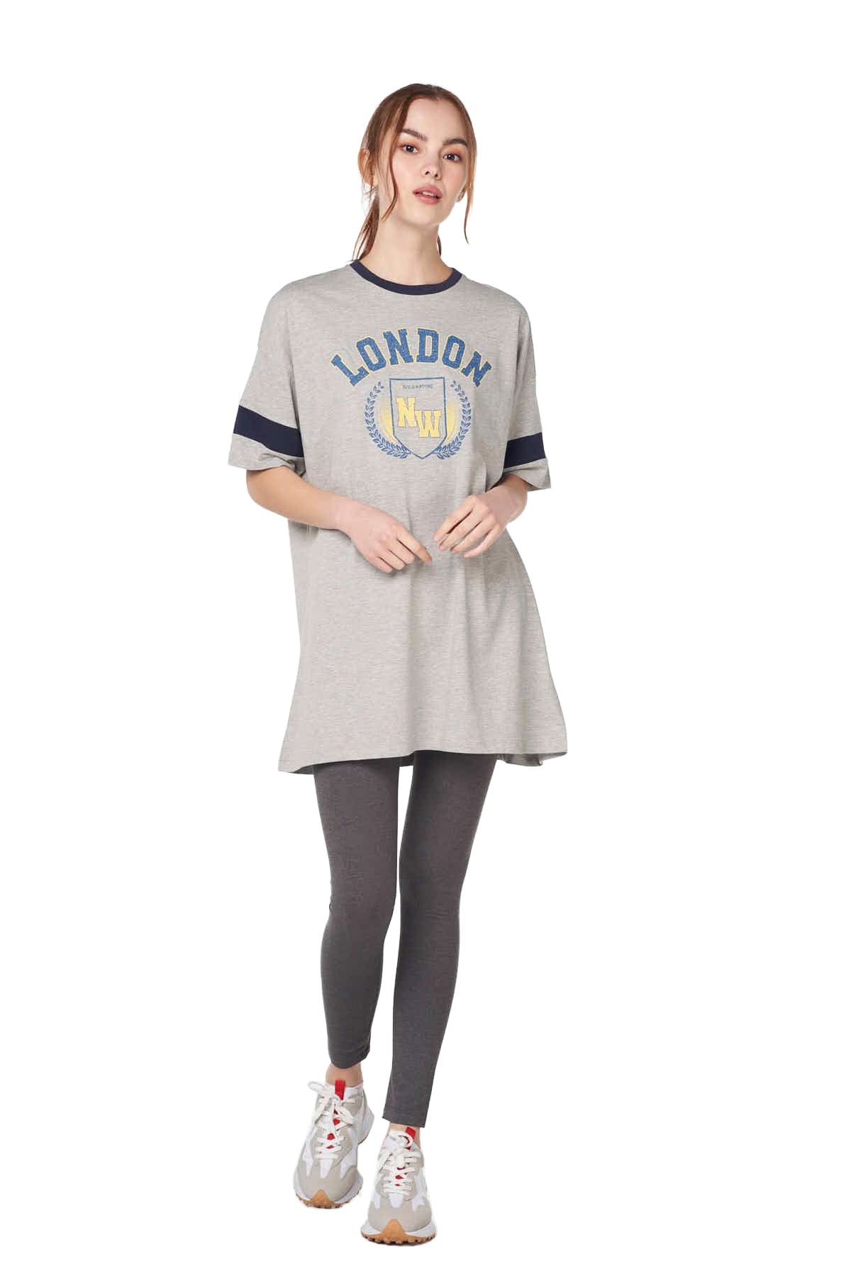 Varsity Tee Shirt Dress