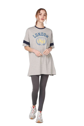 Varsity Tee Shirt Dress