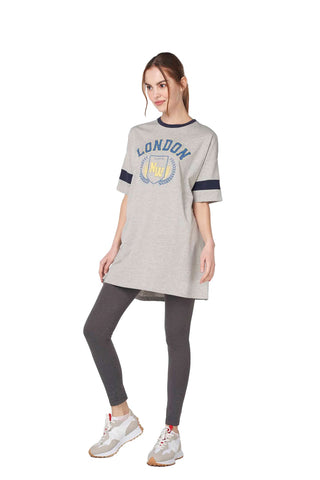 Varsity Tee Shirt Dress