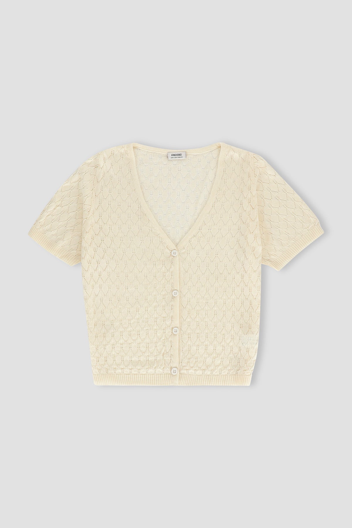 Women Cropped Crochet  Cardigan