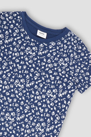 Abstract Floral Top