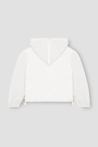 Solid Zipper Closure Hoodie